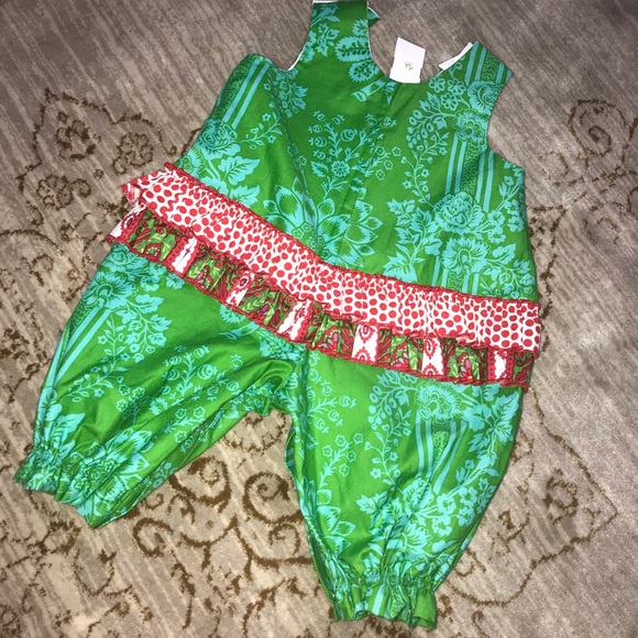 LaJenns Reindeer Romper. 24 month. New with Tags. - Picture 2 of 2